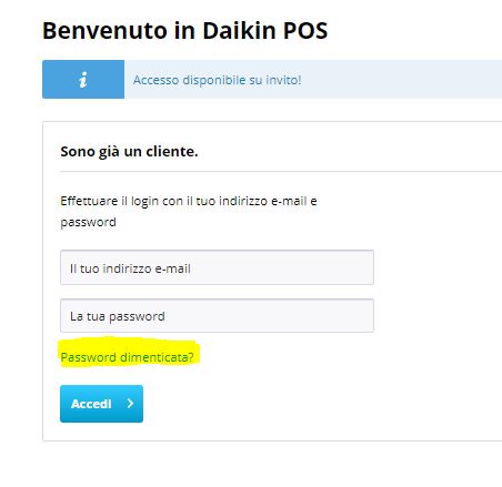 Effettua l'accesso